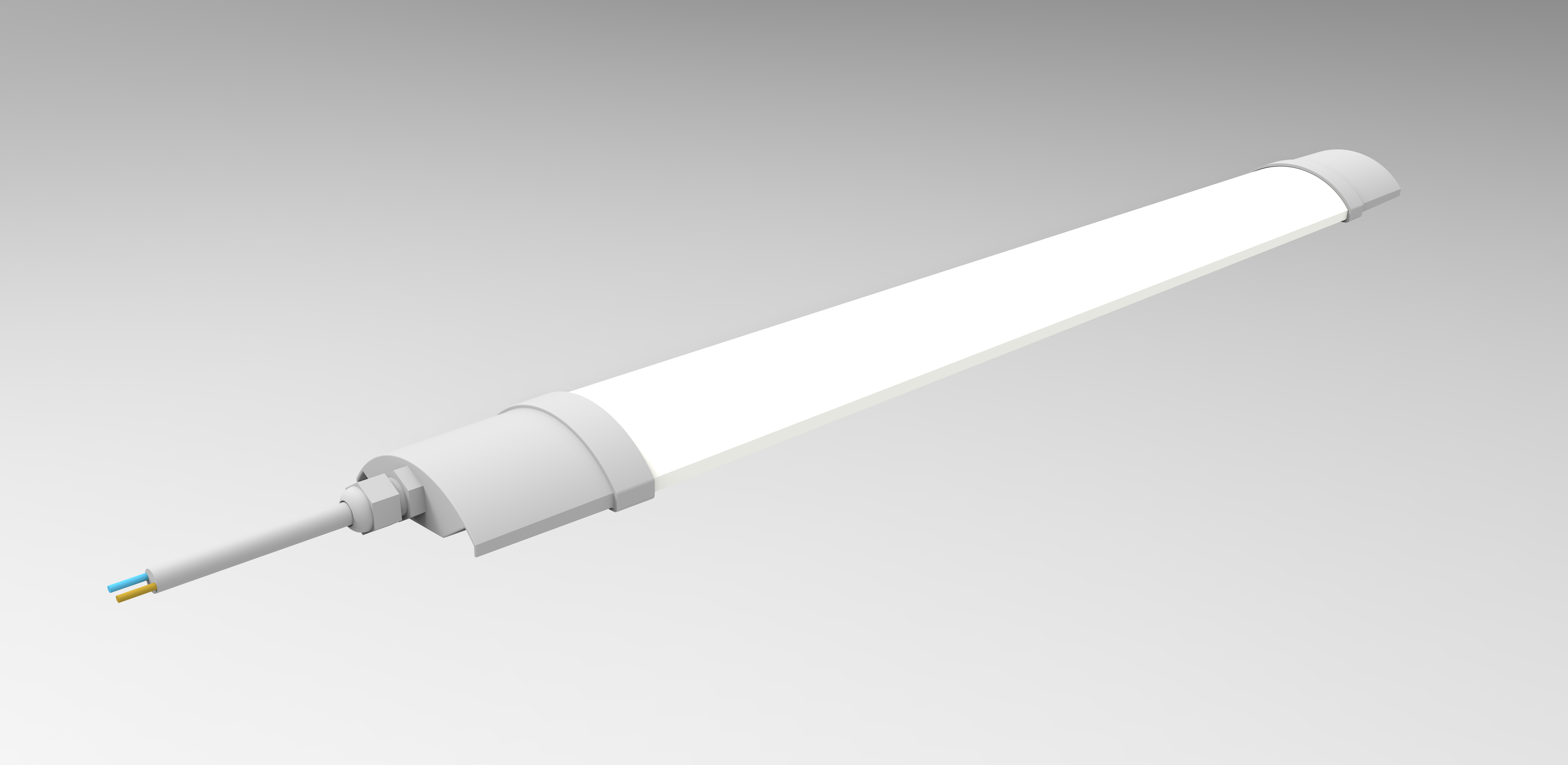 18W Linear waterproof light LED fixture IP65 868