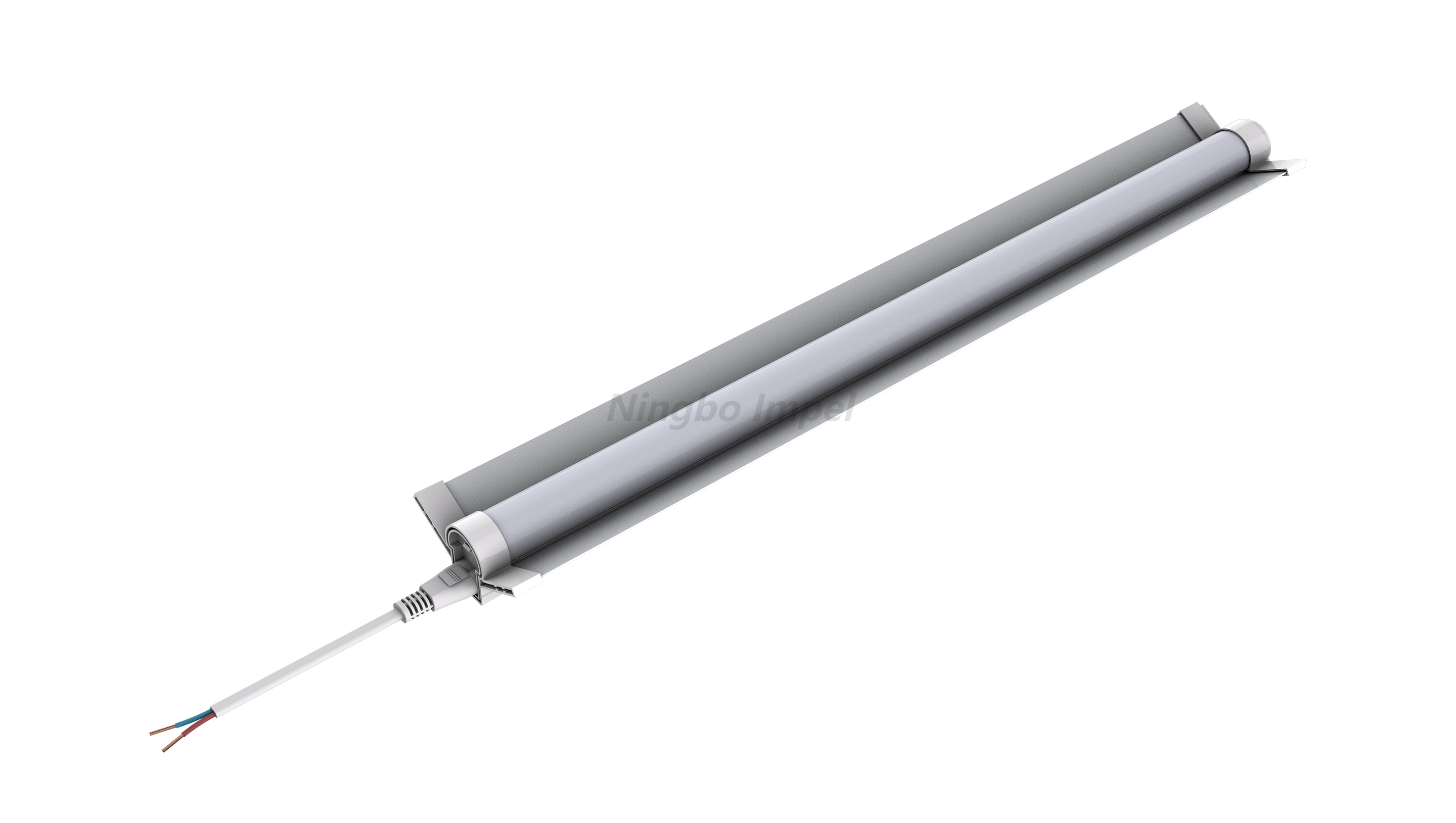 Railway Waiting Room Oval Dustproof Batten Led Light W701